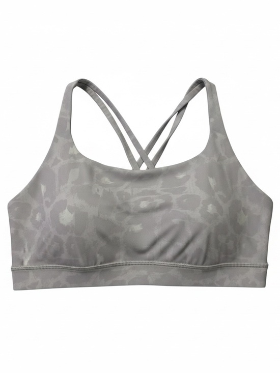 lululemon athletica Other - Lululemon Gray Leopard Print Energy Bra